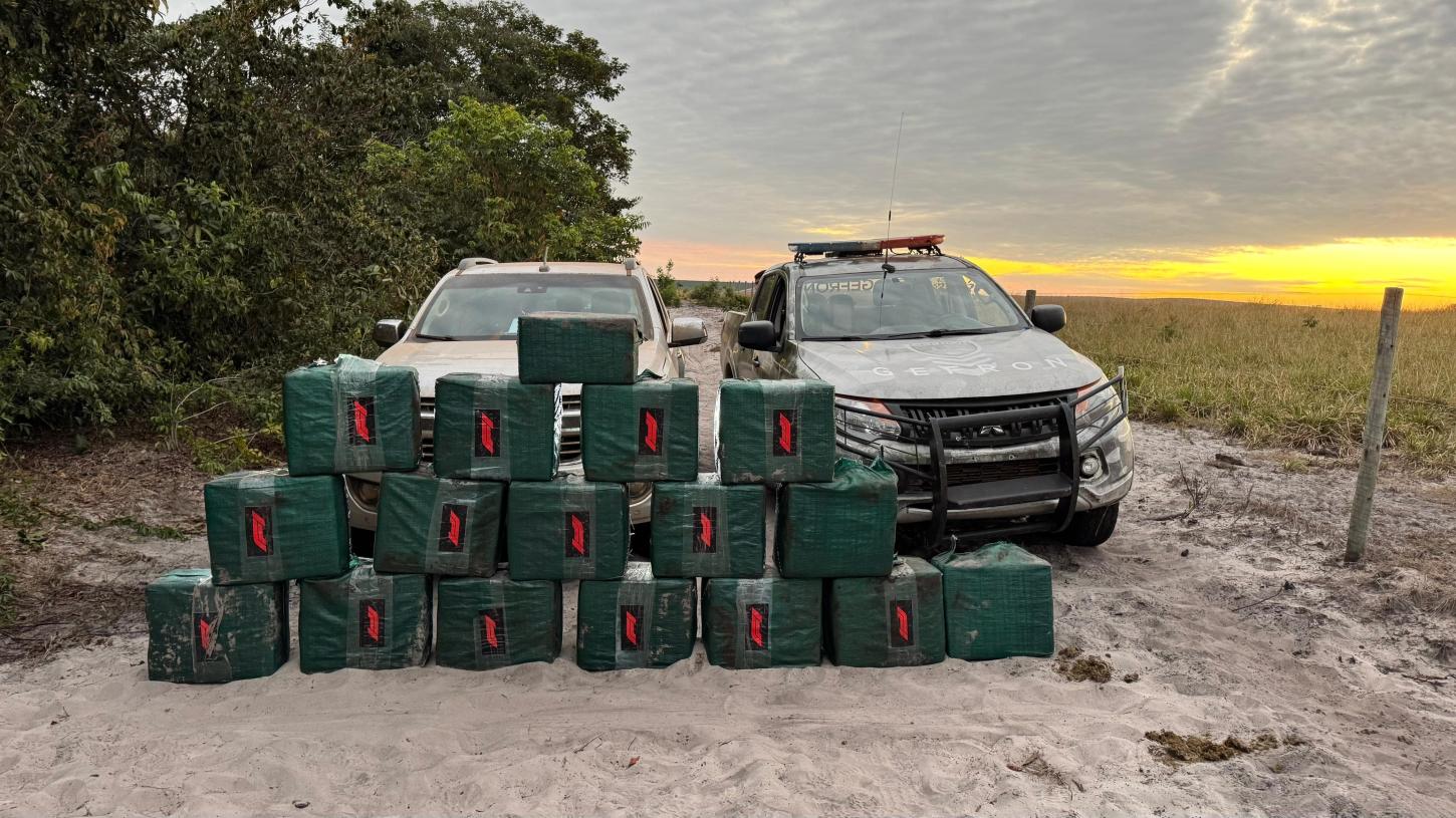 Gefron aprende 1,4 tonelada de droga e gera prejuízo de R$ 30 milhões às facções criminosas em uma semana