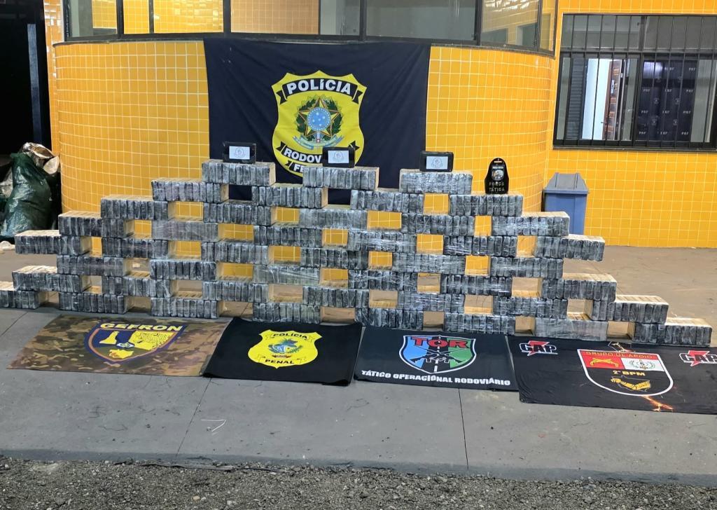 Forças de segurança apreendem 510 quilos de cocaína e causam prejuízo de R$ 15 milhões às facções criminosas