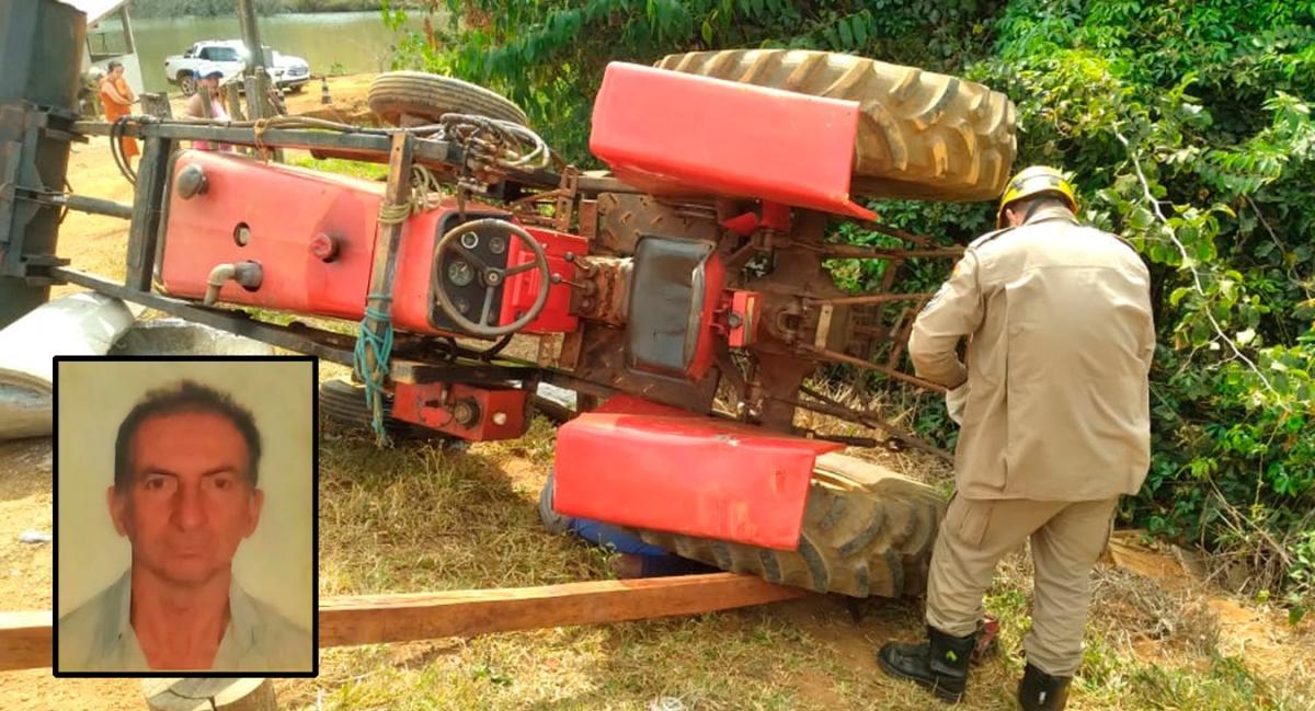 Irmão de governador morre atingido por trator em Goiás