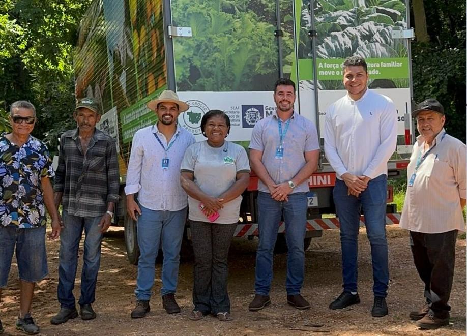 Seaf garante 312 toneladas de alimentos para entidades e beneficia agricultores familiares em 12 municípios