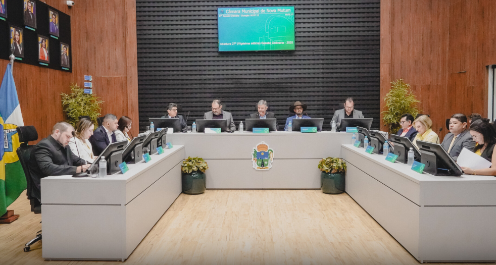 Vereadores rejeitam projeto de voto aberto na Câmara de Nova Mutum 